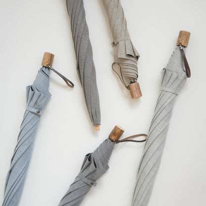 折りたたみ傘 メンズ 晴雨兼用傘 見た目も涼しい、さしても涼しい遮光傘