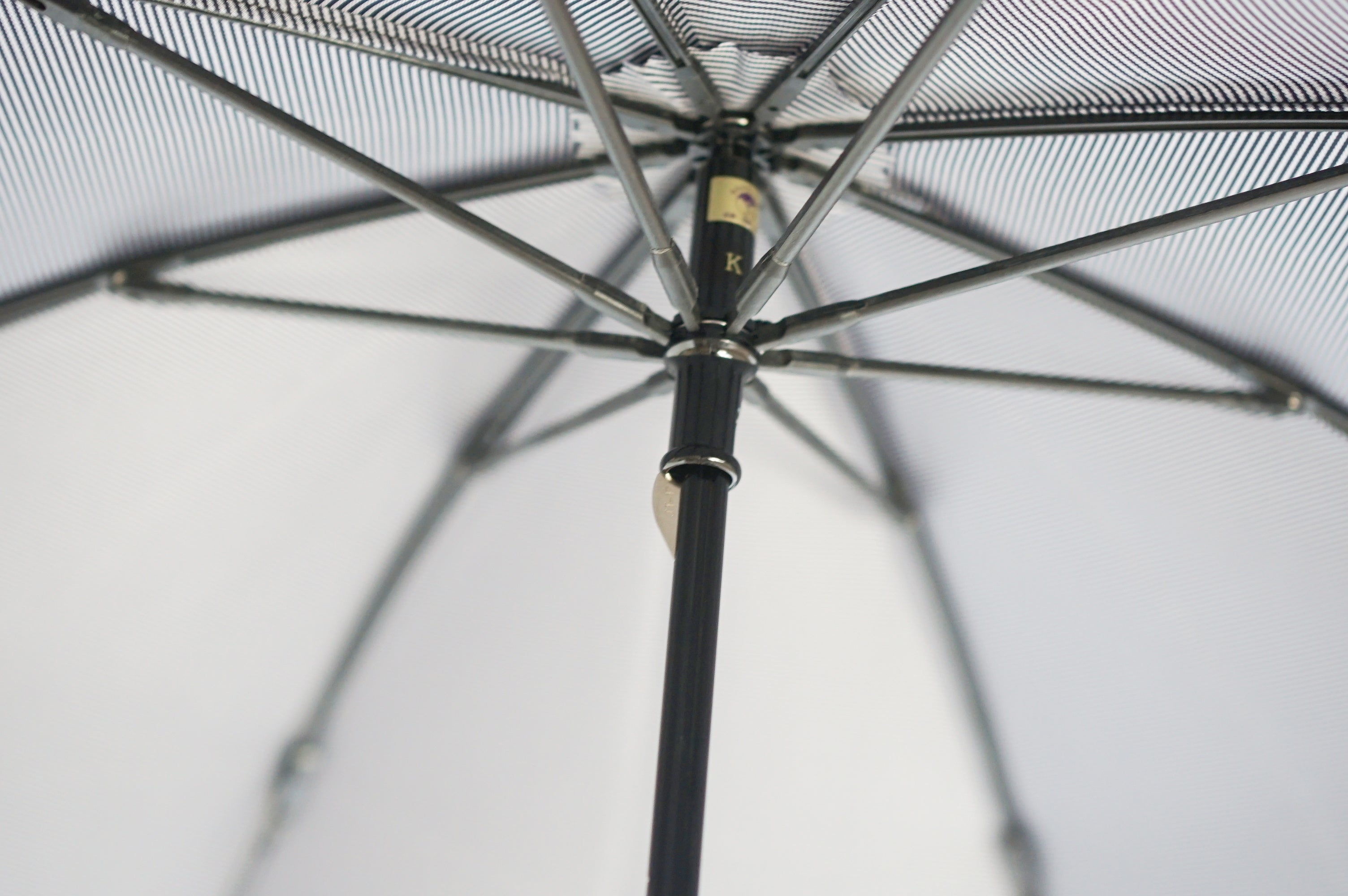 裏縞 折りたたみ傘 55cm 8本骨