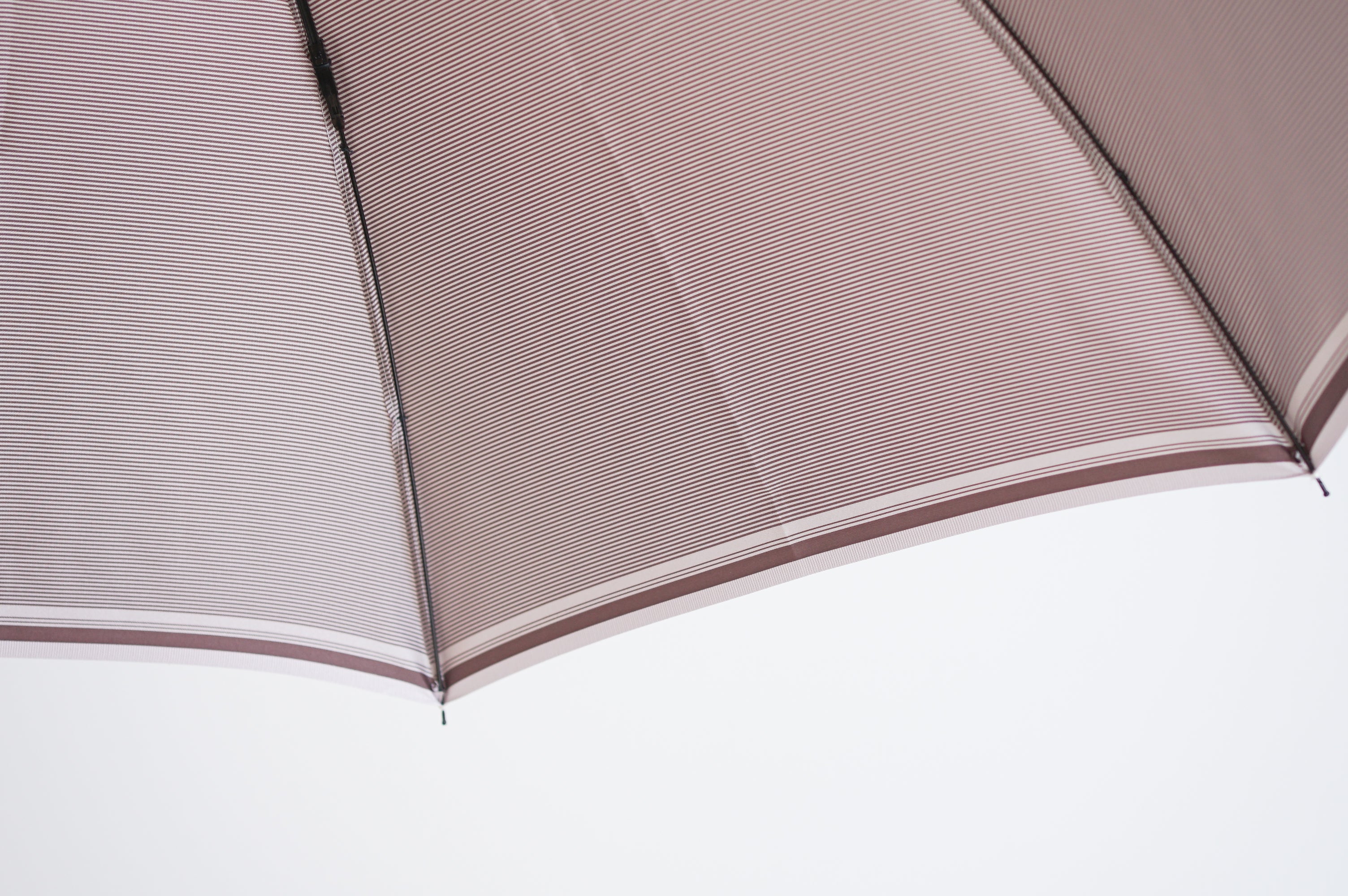 裏縞 折りたたみ傘 55cm 8本骨