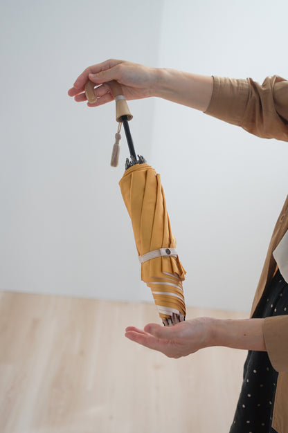 折りたたみ傘 レディース 雨傘 コーディネートしやすい2色のニュアンスカラー