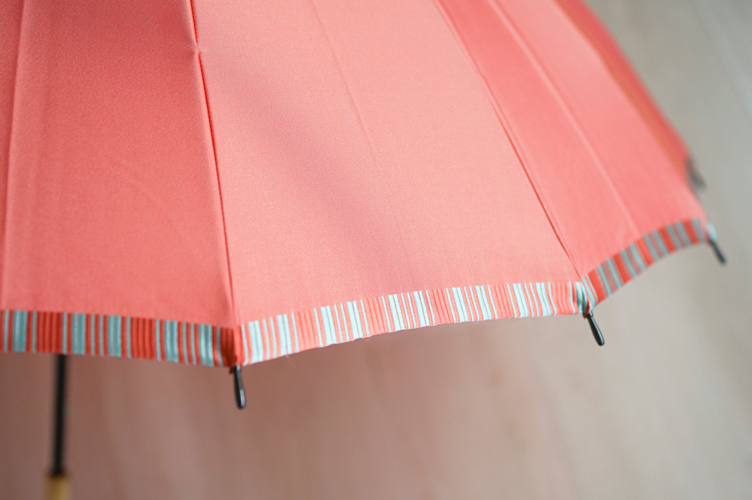 長傘 レディース 雨晴兼用傘 艶やかな光沢と重厚感が魅力の「甲州織」