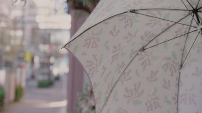 ブーケ 長傘 60cm 8本骨