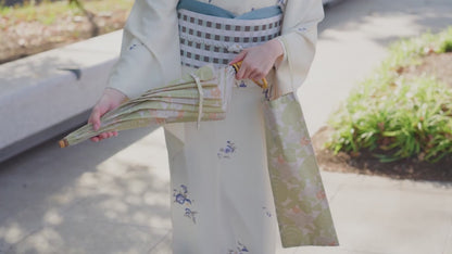 katakata 葉っぱ 折りたたみ傘 50cm 8本骨