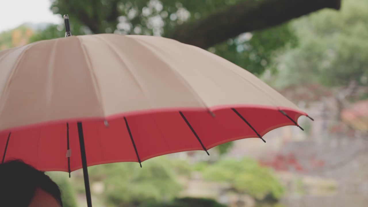 かさね 長傘 55cm 16本骨