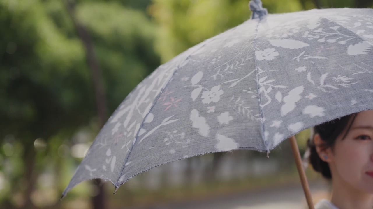 調（しらべ） 50cm 8本骨 折りたたみ傘