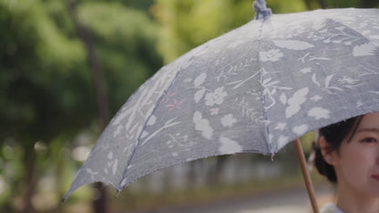 調（しらべ） 50cm 8本骨 折りたたみ傘