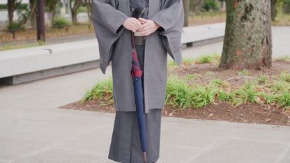 橘 長傘 65cm 8本骨