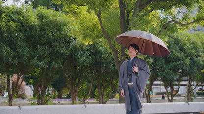 橘 長傘 65cm 16本骨