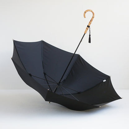 長傘 レディース 雨傘 超撥水 小宮商店 ミラトーレ ブラック