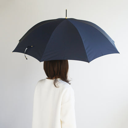 長傘 レディース 雨傘 超撥水 小宮商店 ミラトーレ ネイビー
