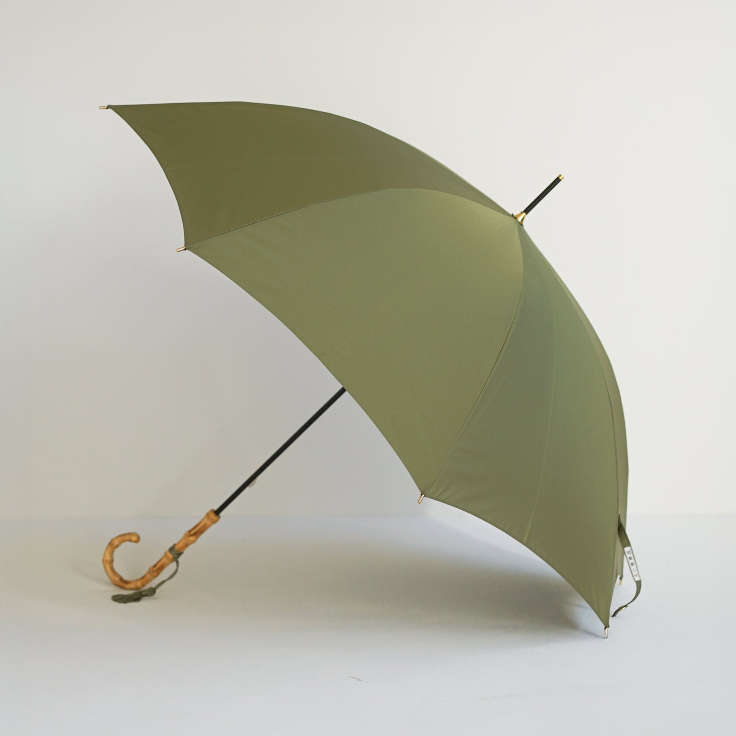 長傘 レディース 雨傘 超撥水 小宮商店 ミラトーレ セージグリーン